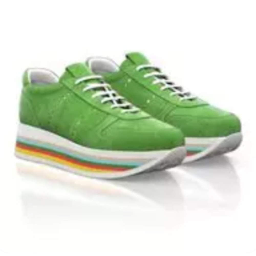 GIROTTI Rainbow Colored Sole 5134 Size 40 EU / 10 US